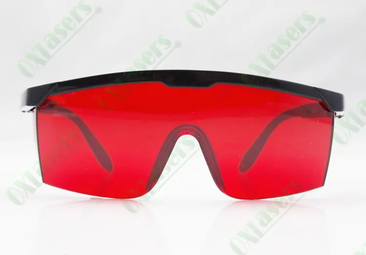 2 шт./лот, красные линзы и зеленые линзы, лазерные защитные очки для синих/красных/фиолетовых/зеленых лазеров