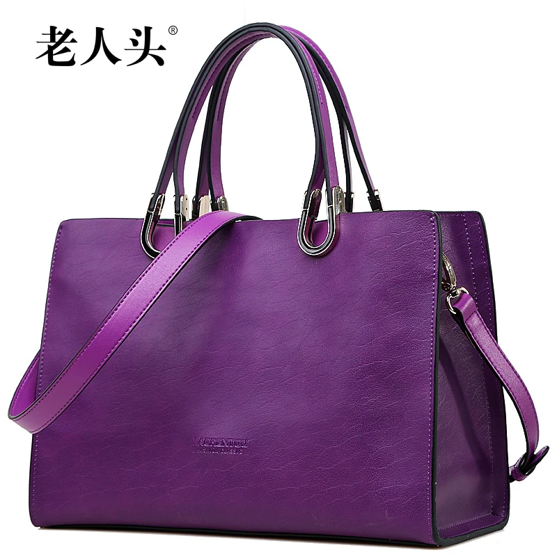 LAORENTOU 2016 new arrival women leather handbag ladies bag designer handbags high quality ...