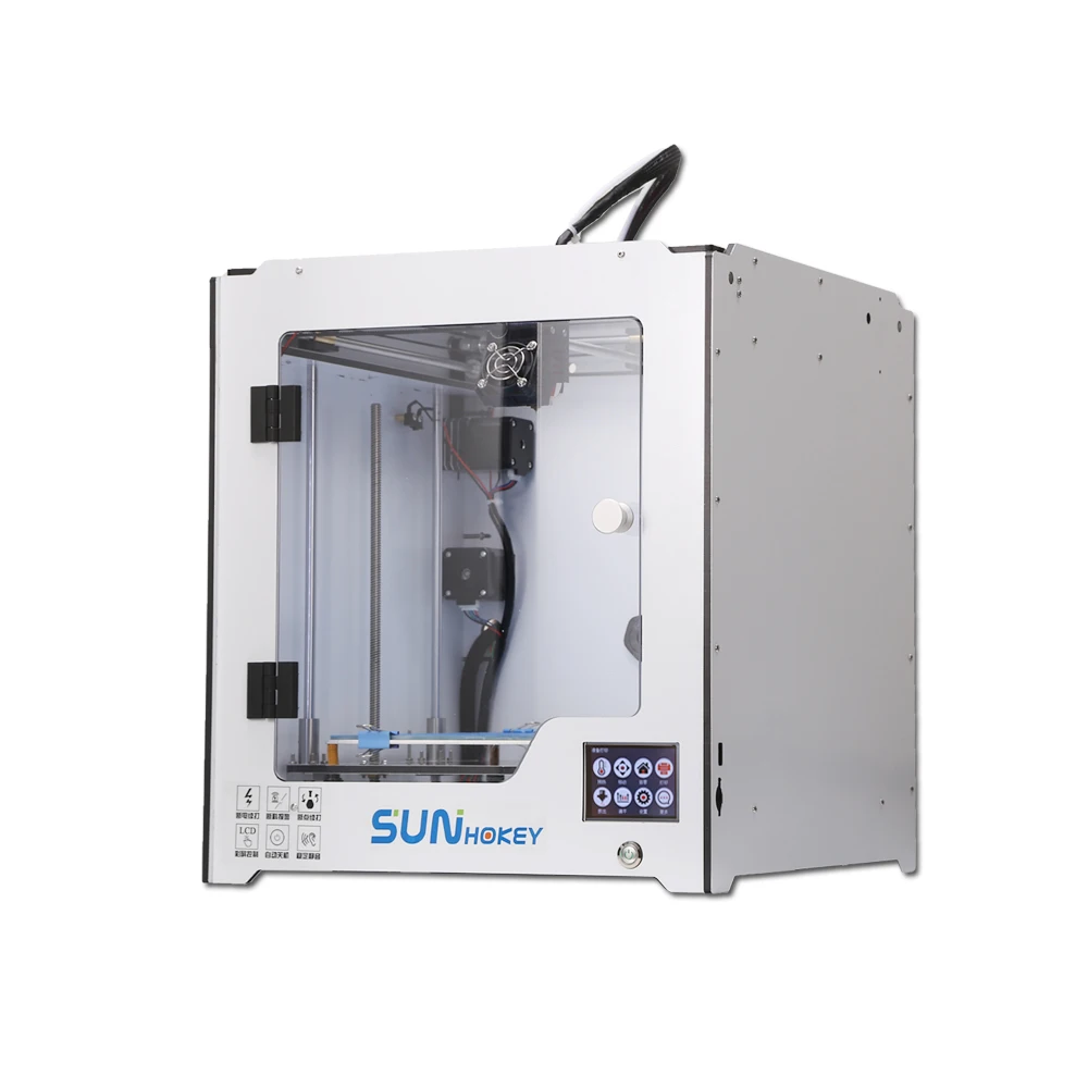 2018 Новое прибытие Собранный металлический 3D принтер Sunhokey U250 с большой печатью