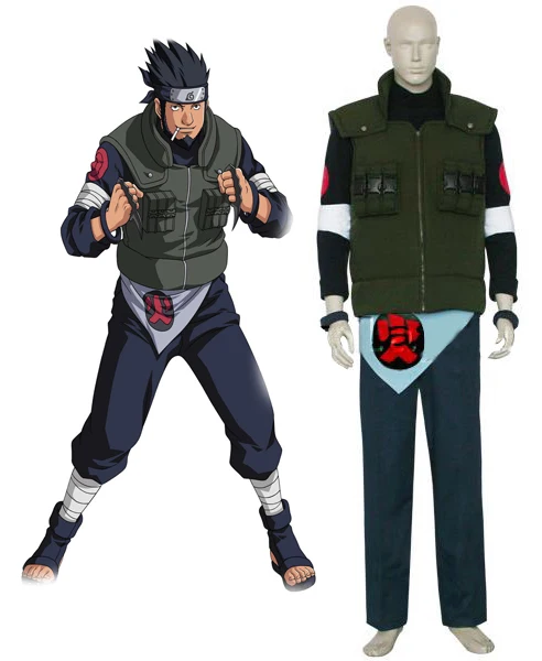Костюм для косплея Наруто Сарутоби Асума|cosplay costume|costume cosplaycosplay costumes naruto |