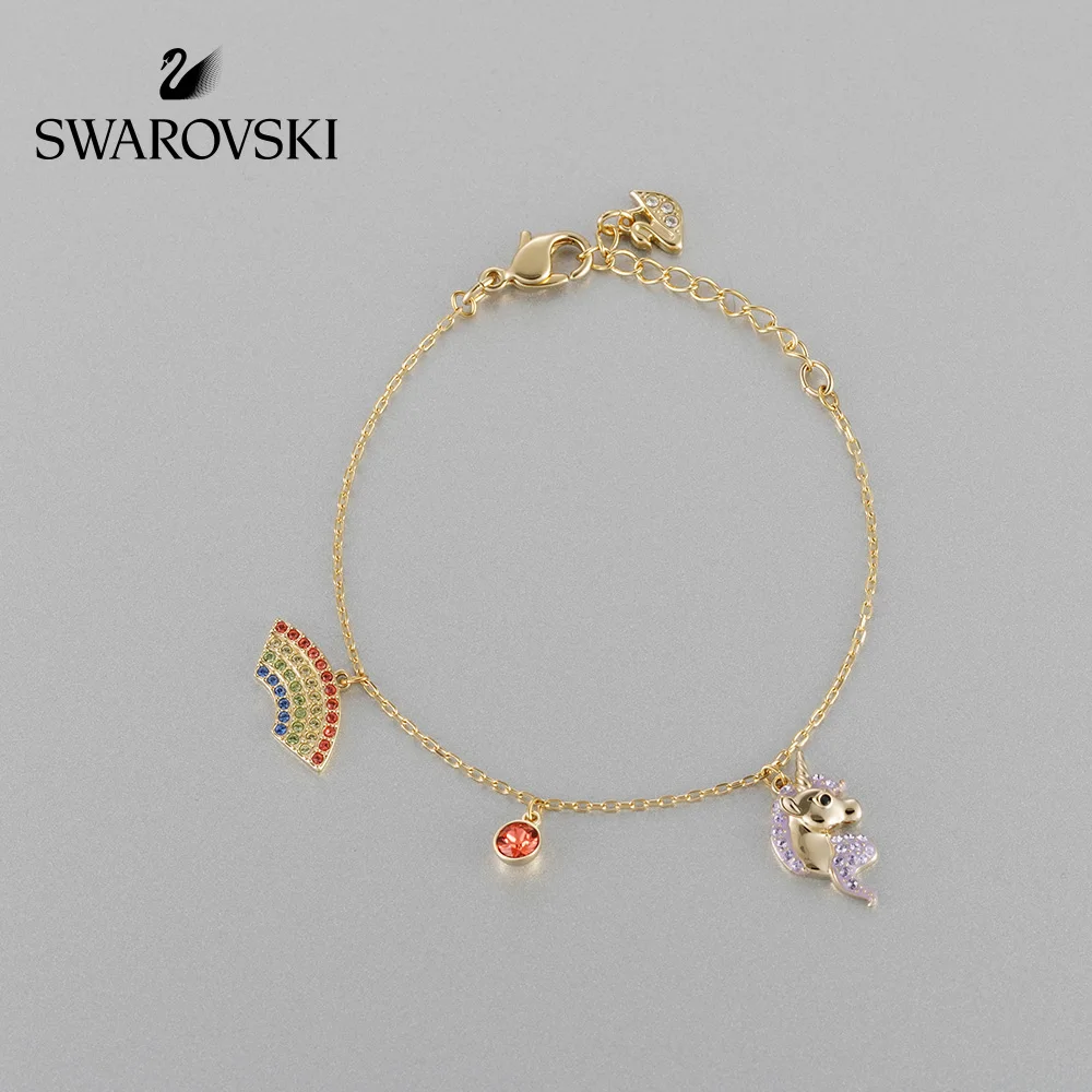 

Original Genuine Swarovski OOT WORLD Unicorn bracelet gift for your girlfriend Woman's crystal bracelet5468316