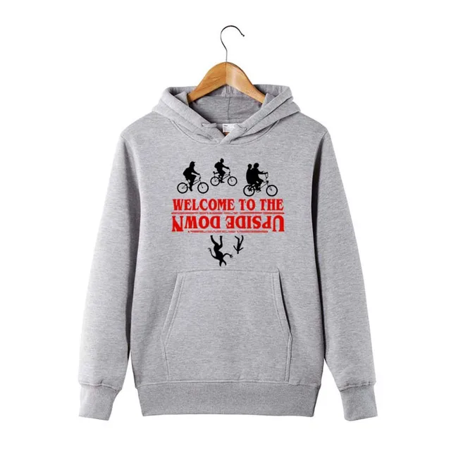 stranger things hoodie upside down