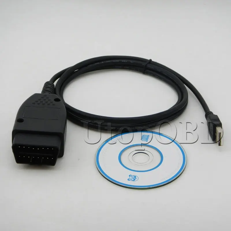 Buy OBD2 OBDII USB interface auto diagnostic cable to