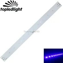 12 светодиодов светодиодная сегментная лампа Cree XTE XT-E холодный белый теплый белые синие светодиодные лампы излучателя света 12 В 12-24 Вт на 400 мм, алюминиевая печатная плата бар