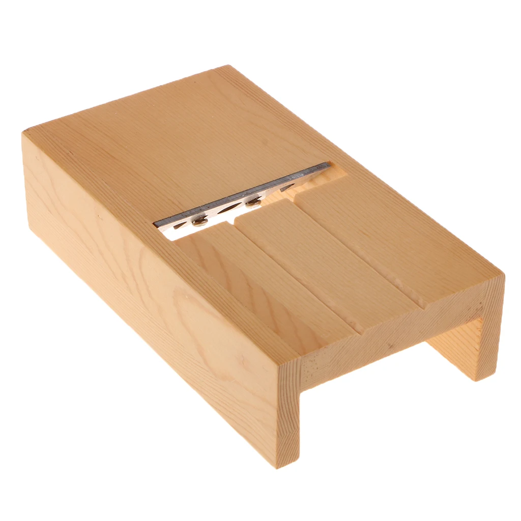 Wooden Soaps Beveler Planer Wood Box Soap Cutter Mold for Handmade Soap Candle Making Tools