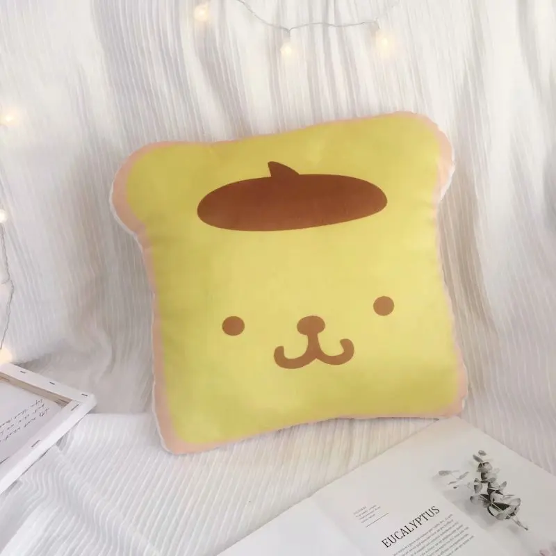 Милая плюшевая игрушка kuromi melody Cinnamoroll pom purin тостов подушка мягкая подарок на день