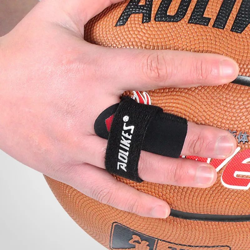 Гвардии Обёрточная бумага моющиеся Регулируемая сжатия совместных защитная лента Баскетбол Aolikes Профессиональный палец ремни для бандажа