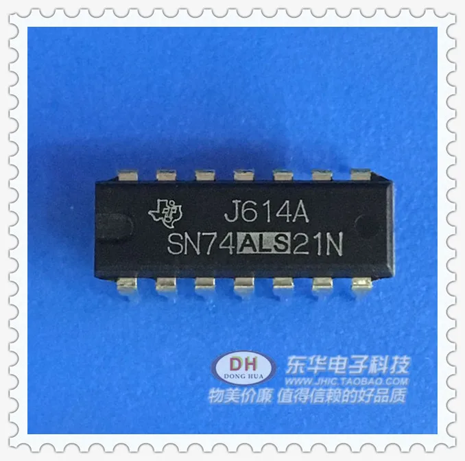 10 Шт. SN74ALS21N 74LS21N DIP14 Новый | Электроника