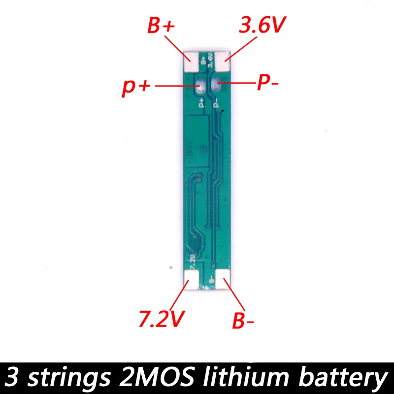 

Circuit board LiitoKala 3 S 12 V 18650 10A BMS lithium protection board 10.8 V 11.1 V 12.6 V lithium-ion battery protection