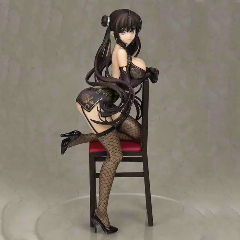 Аниме фигурки комиксов SKYTUBE Мисаки курэхито Fuyutsuki Togetsu Ver.2 стул в Cheongsam 24 см 1/6 весы