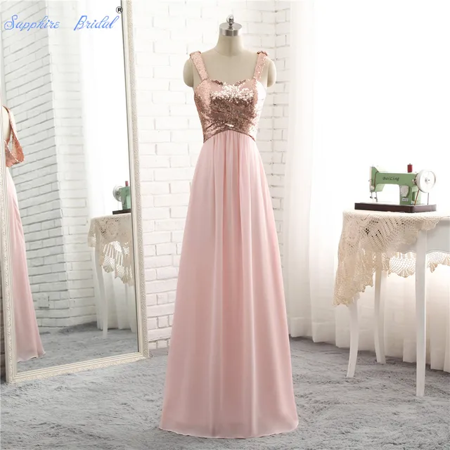 Rose Gold Evening Gown