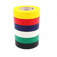 Free Shipping Electrical Tape Insulation Adhesive Tape Waterproof PVC 18mm Wide High-temperature Tape 18M zhishunjia electrical pvc insulation adhesive tape green