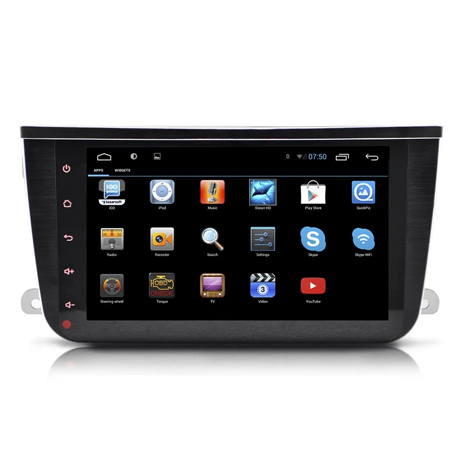 Asvegen 1024*600 8'' Quad Core Android 7.1 Car Radio Multimedia Player For Mercedes Benz Smart 2012-2015 With GPS Navigation Map