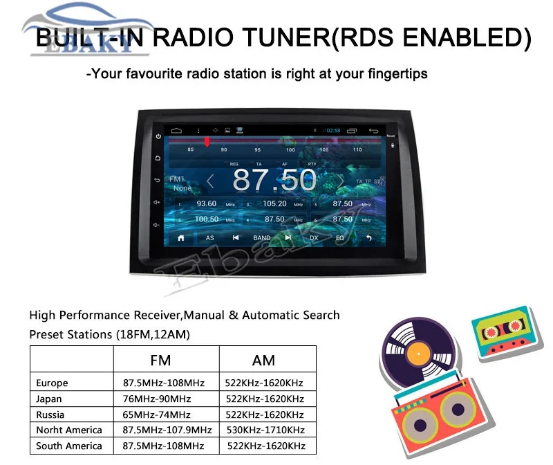 Sale NaviTopia 7inch 8 core RAM 2G ROM 32G Android 8.1 Car Radio player for KIA Old Sorento 2009 2010 2011 2012 30