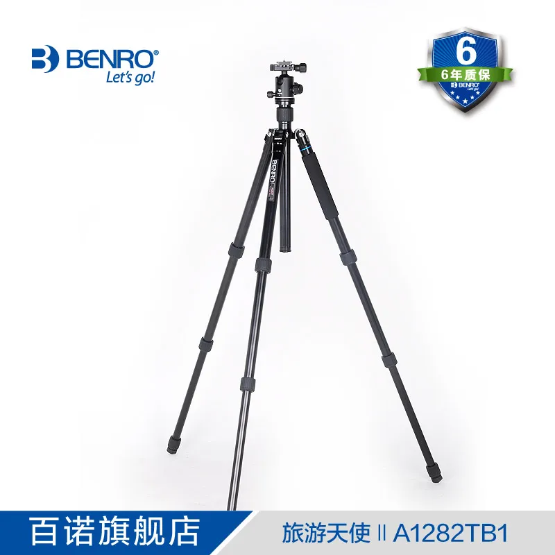 

Benro A1282TB1 Tripod Aluminum Tripod Kit Monopod For Camera With B1 Ball Head Carrying Bag Max Loading 10kg DHL Free Shipping