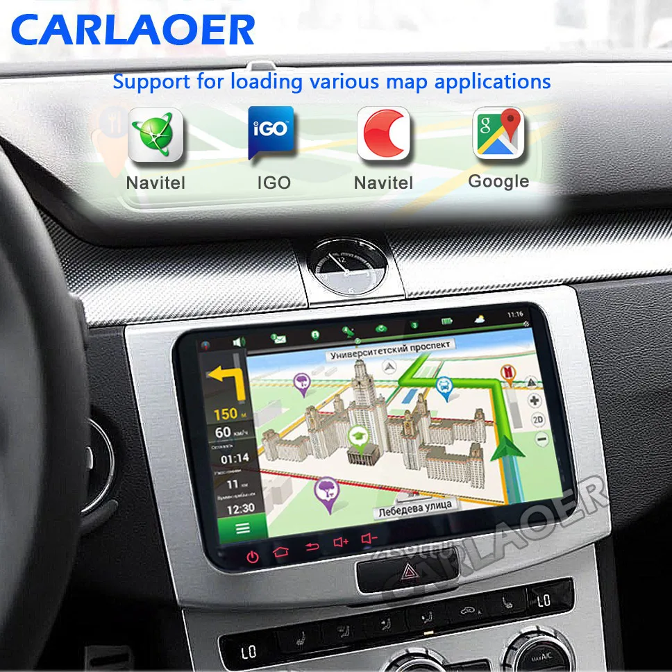 Автомагнитола 2 DIN Android мультимедиа GPS навигация для VW Volkswagen GOLF 5 6 Polo Passat b5 Jetta Tiguan