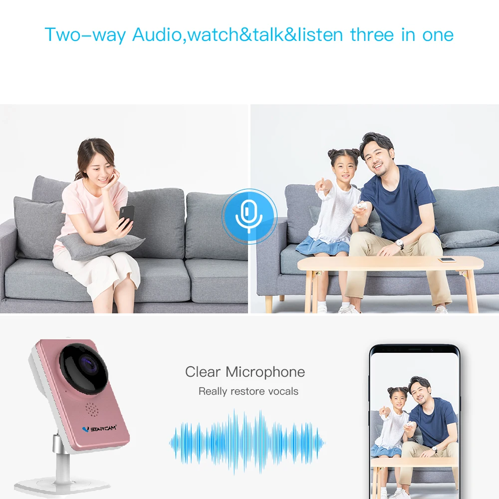 IP камера VStarcam C60S панорамная с Wi Fi 1080P FULL HD|vstarcam ip|ip camera wifivstarcam ip |