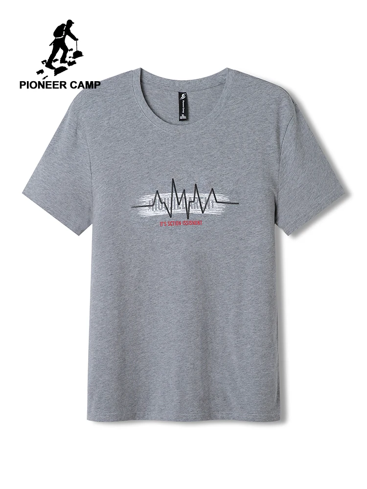 Pioneer Camp Летняя короткая футболка для мужчин с графическим принтом