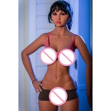 WMDOLL Full Body 170CM Real TPE Silicone Sex Doll Skeleton Big Boobs For Men Lifelike Vagina Male Masturbating love doll