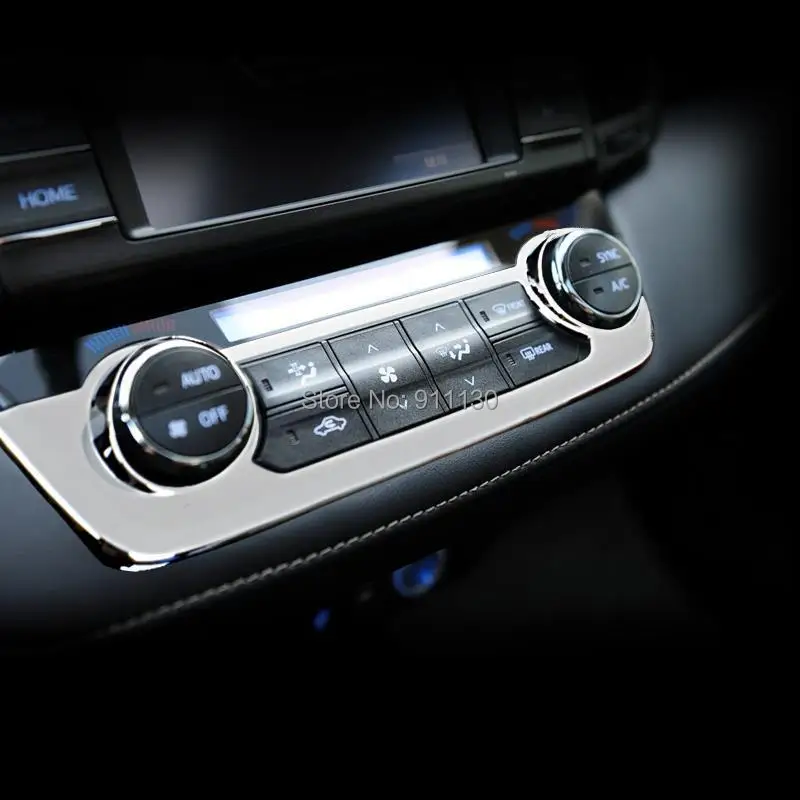 Автомобиль консоли панели переключателя Крышка Накладка для Toyota RAV4 2013