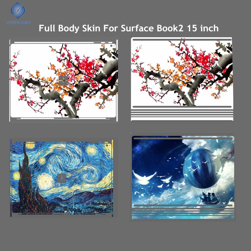 us 15 4 23 off full body skin for microsoft surface book 2 15 inch tablets laptop diy design colorfull photo skin protector in tablet screen microsoft surface collage