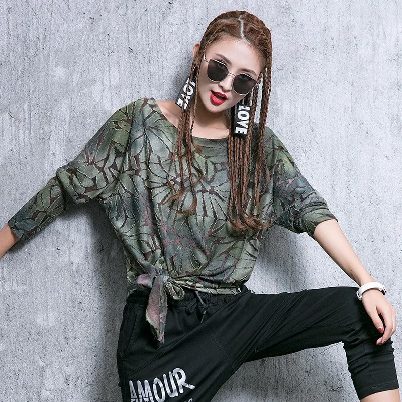 Max LuLu 2018 otoño lujo chicas coreanas cultivos Tops Mujer de encaje Floral camiseta algodón Camisetas Mujer camiseta más tamaño