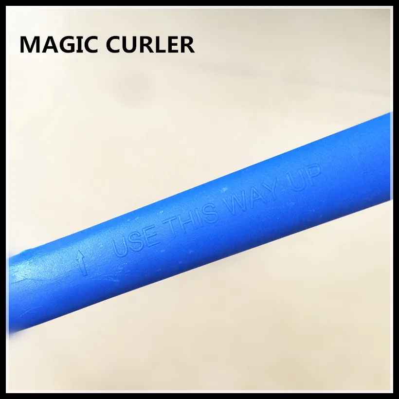 Modelador de Cabelo Rolo de Cabelo Cachos em Espiral Plástico Longo Diâmetro 2.5 Centímetros Magia Fácil Utilização 20 Pçs - Set 65cm 11 High Quality Beleza e saúde