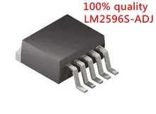 Free shipping 10PCS LM2596S-ADJ LM2596S ADJ LM2596 TO-263-5 The new quality is very good work 100% of the IC chip