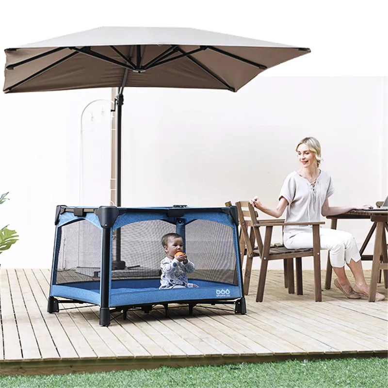  Multifunctional Portable Baby Bed Foldable Baby Cot Big Bed Infant Travel Sleeper Baby Crib Folding