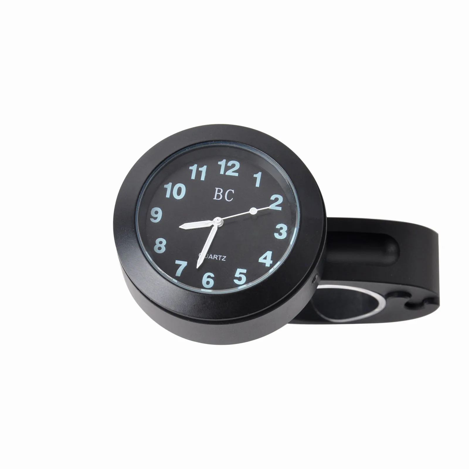 Waterproof 7//8/" 1/" Universal Motorcycle Motorbike Bike Handlebar Bar Mount Clock