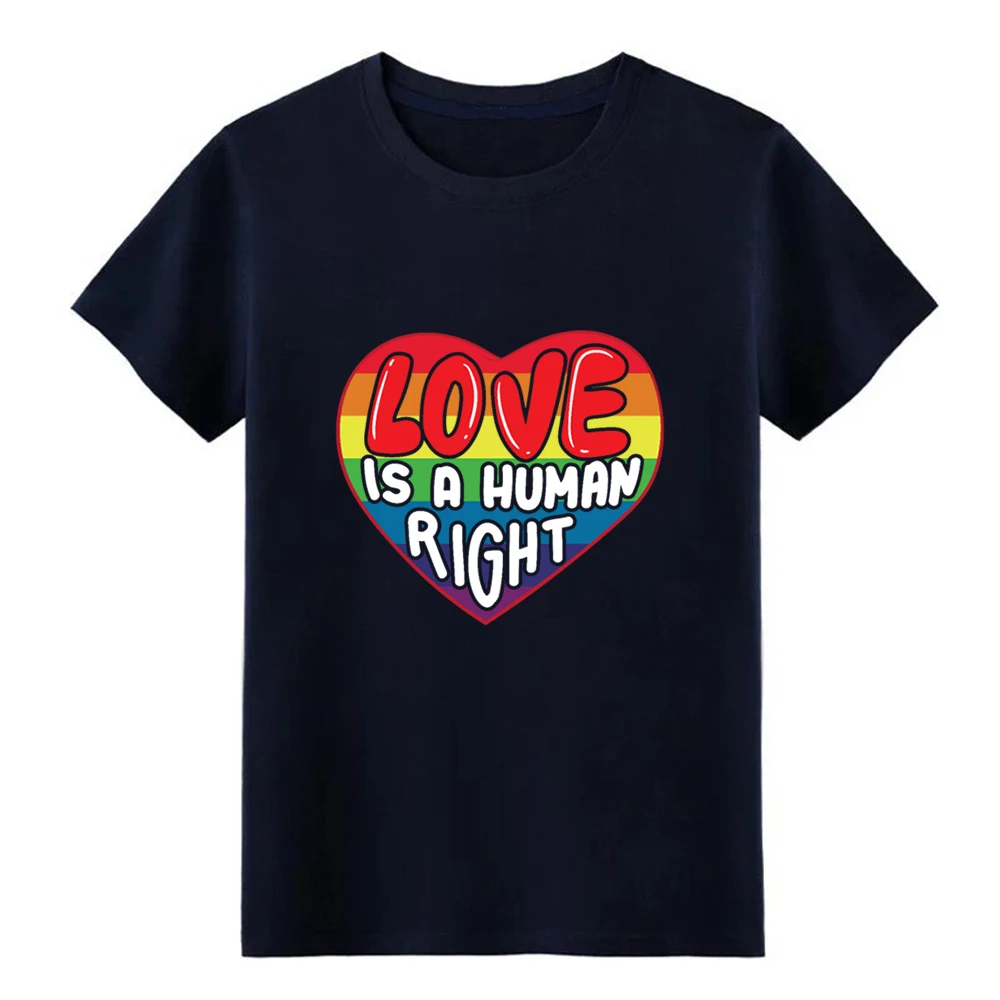 Мужская футболка Love Is A Human Right LGBTQ с коротким рукавом подарок на весну S
