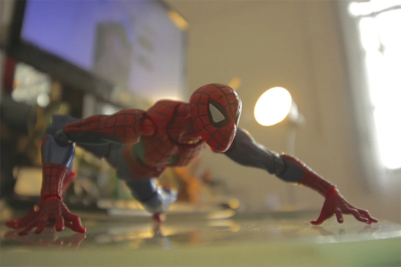 FIGMA Series NO.003 Revoltech Venom No.002 Spiderman No.001 Deadpool With Bracket PVC Action Figure Collection Model Toy 15cm (11)