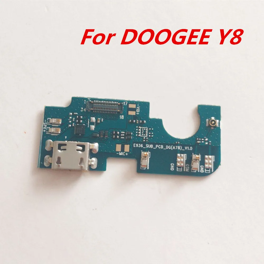 

New for DOOGEE Y8 6.1inch Smart Mobile Cell Phone USB Board Charger Plug Replacement Repair Accessories for DOOGEE Y8