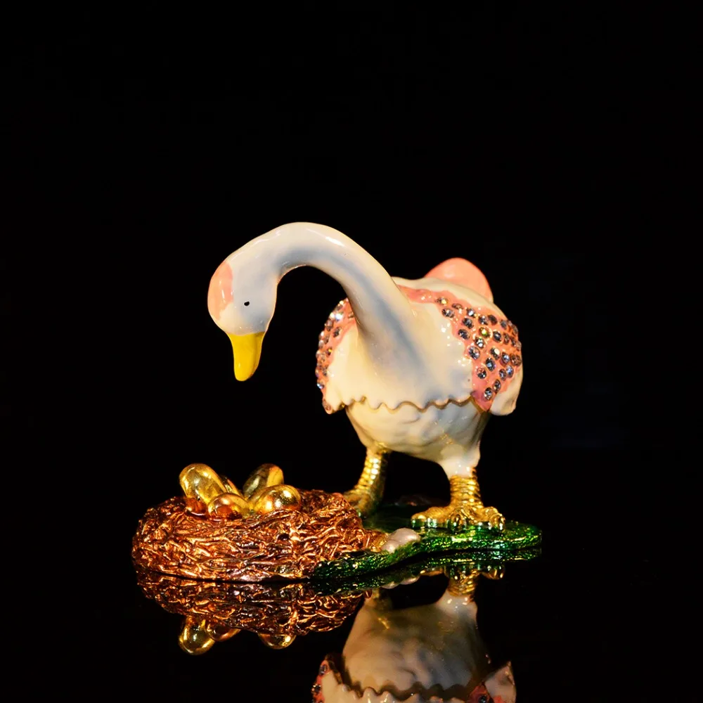 

QIFU New Arrival Creative Animal Duck for Jewelry Box