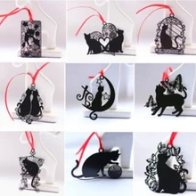 9 шт./лот 9 StylesLovely Cute Cat металлическая Закладка Кот держатель книги для книги бумага креативный подарок