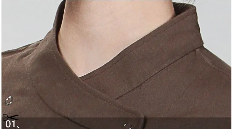 3 вида цветов женская форма шеф повара для пекарни с коротким рукавом кухни