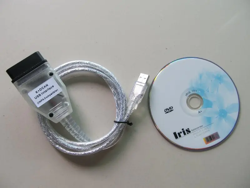 Для bmw inpa ediabas k dcan usb интерфейсный кабель для BMW Inpa k d can диагностический инструмент для bmw K CAN inpa с программным обеспечением