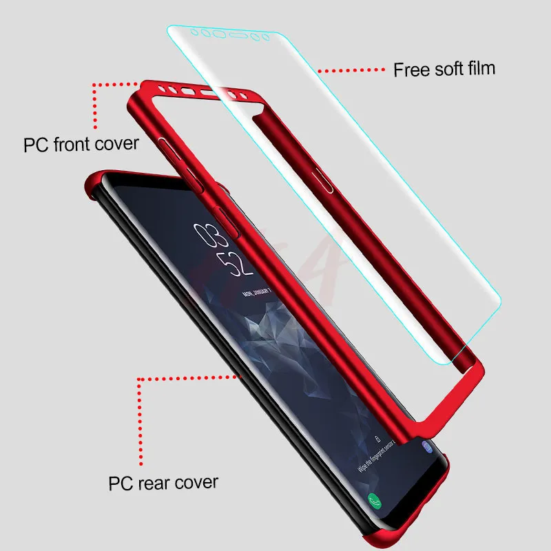 H&A Luxury 360 Full Cover Phone Case For Samsung Galaxy S10 S9 S8 Plus S7 Edge Note 9 8 Shockproof Cover S10 lite Fundas Capa H&A Luxury 360 Full Cover Phone Case For Samsung Galaxy S10 S9 S8 Plus S7 Edge Note 9 8 Shockproof Cover S10 lite Fundas Capa