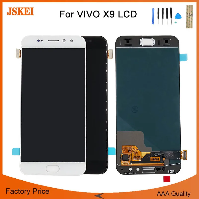 

5.5 inch For VIVO X9 LCD Display with 3M Sticker Replacement Accessories with Touch Screen Digitizer Assembly For VIVO X9 Screen