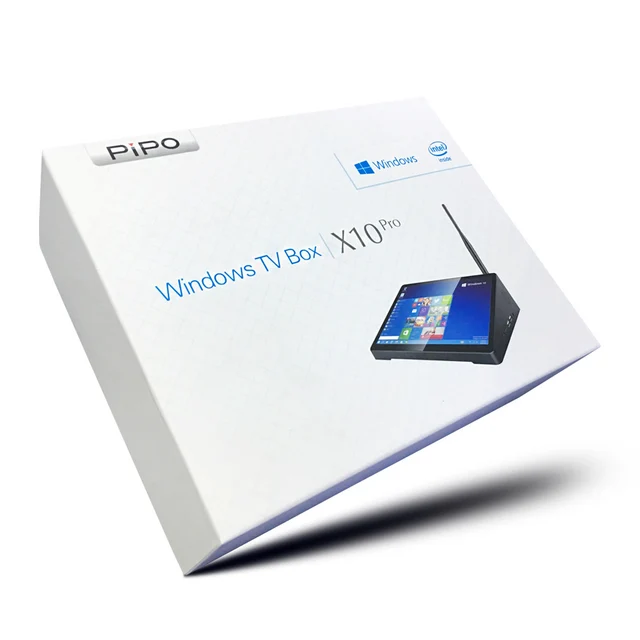 PiPo X10 Pro 10.8 Inch 1920*1280 PIPO X10 Mini PC Windows 10 TV Box Z8350 Quad Core 4G RAM 64G ROM HDMI Media Box Bluetooth