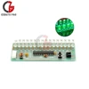16 LED de doble canal de señal MCU patrón de pantalla ajustable LED VU medidor LED indicador de nivel Audio música Módulo de ecualización DC 6 V 12 V ► Foto 2/6