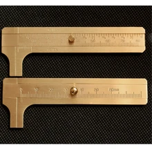 Mini Measuring Tool Ruler Jewelry Measuring Tool Centimeters Inch Conversion Ruler 8/12CM Single Scale Double Scale
