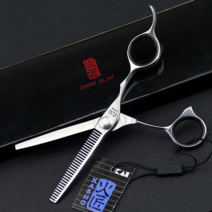 Ножницы для волос 6 дюймов JP440C Нержавеющая сталь профессиональными истончение ножницы