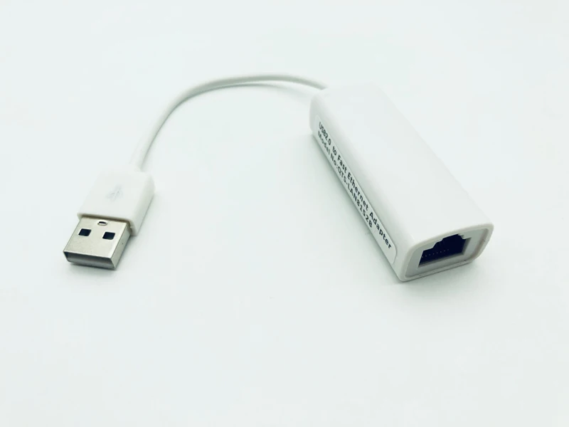 1 шт. USB сетевой адаптер Портативный RTL8152B Chips USB 2,0 для RJ45 сетевая карта беспроводной локальной сети адаптер 10/100 Мбит/с для планшетных ПК Win 7 8 10 XP