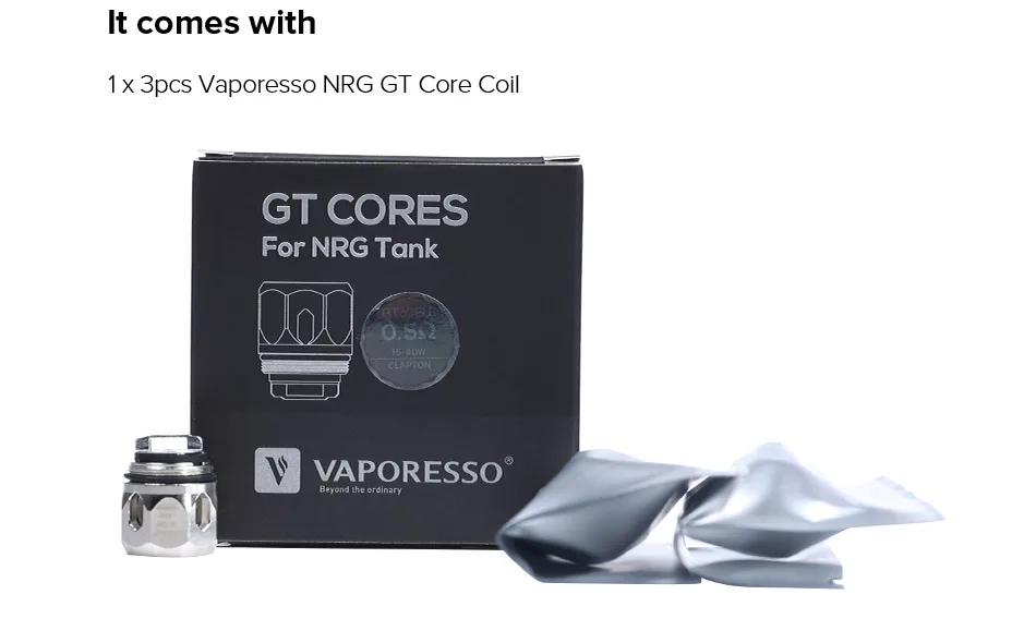 3 шт. спираль vaporesso GT Core для NRG каскад SKRR-S Танк Vape GT2 GT4 GT6 GT8 GT CCELL аксессуары для электронных сигарет