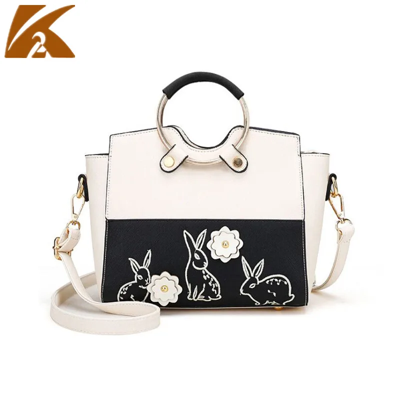 2018 Korea Fashion Animal Print Crossbody Bags Handbags Women Famous