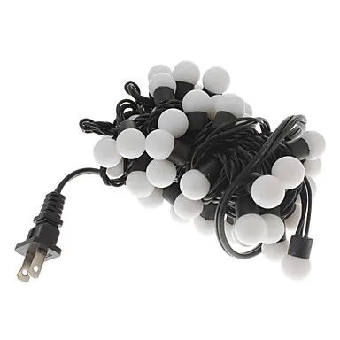Cotton Ball LED String Light Fairy Christmas Lights Decoration Holiday Party ,5M AC110V/220V Free Shipping Cotton Ball LED String Light Fairy Christmas Lights Decoration Holiday Party ,5M AC110V/220V Free Shipping