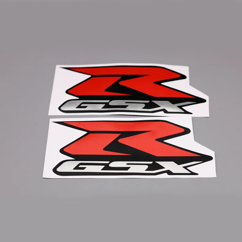 

Large Size Reflective Sticker Vinyl Decal Logo Badge for Suzuki GSXR GSX-R GSX R Motorcycle Fairing Stickers