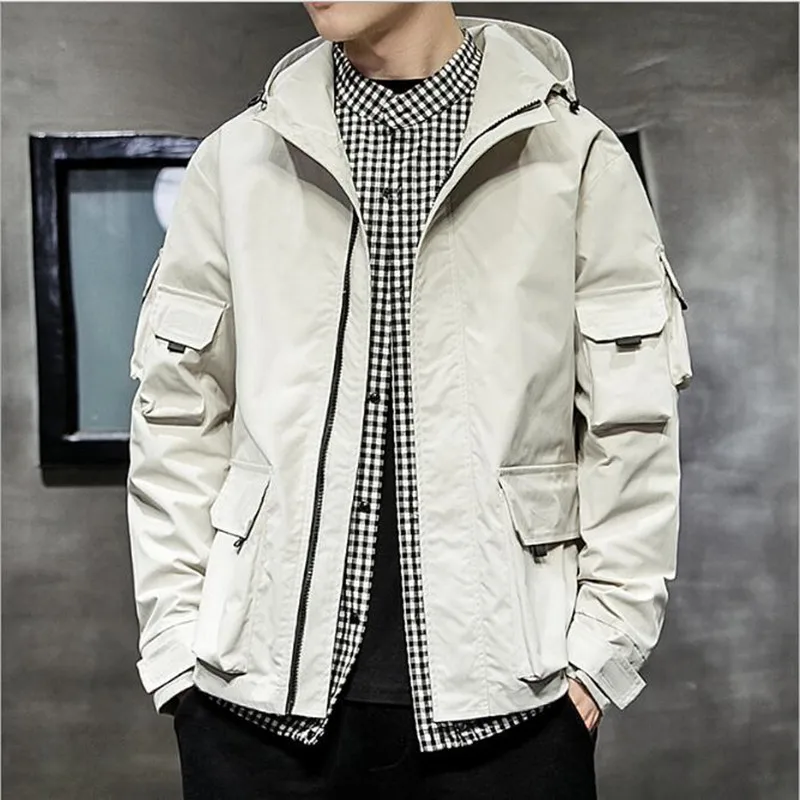 Мужская ветровка Повседневная тонкая куртка пилот Chaqueta Hombre уличная одежда в
