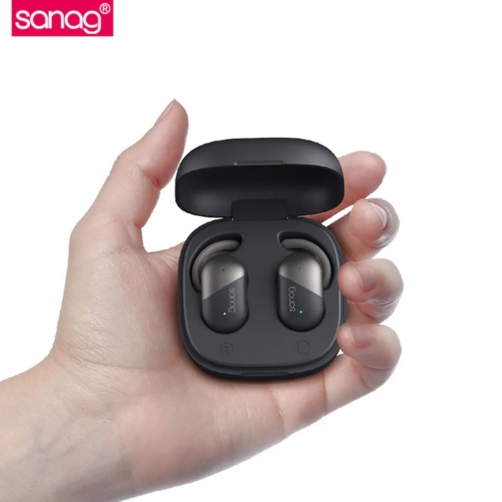 

Sanag P5 Wireless earphones IPX56 waterproof True Wireless earbouds with Mic Stereo Sound Wireless Headphones with Charging Case
